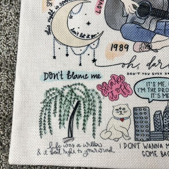 Taylor Swift Tote Bag Purse Eras Tour 1989 Shake It Off Love Story Midnight New‎ - Picture 9 of 16